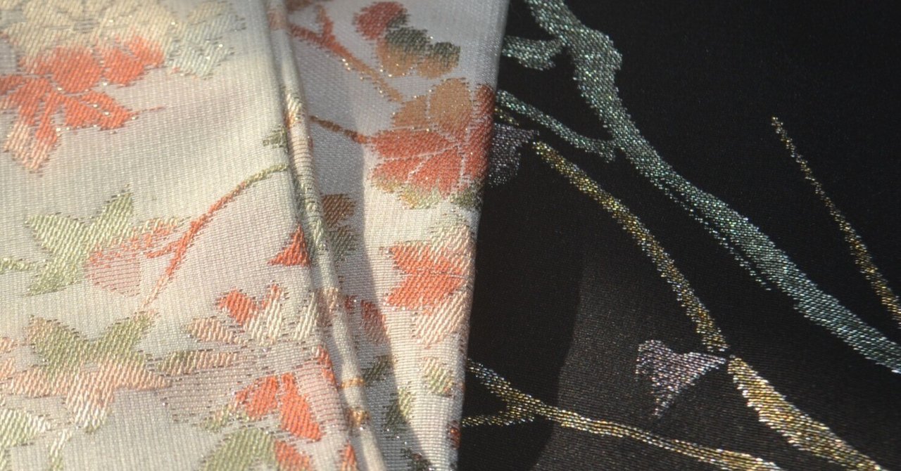 8月18日まで価格‼アラベスクダイヤ柄！マジョリカお召し 正絹アンティーク着物 Butterfly＊夏着物 お召＊マジョリカお召 蝶 黒 セミ