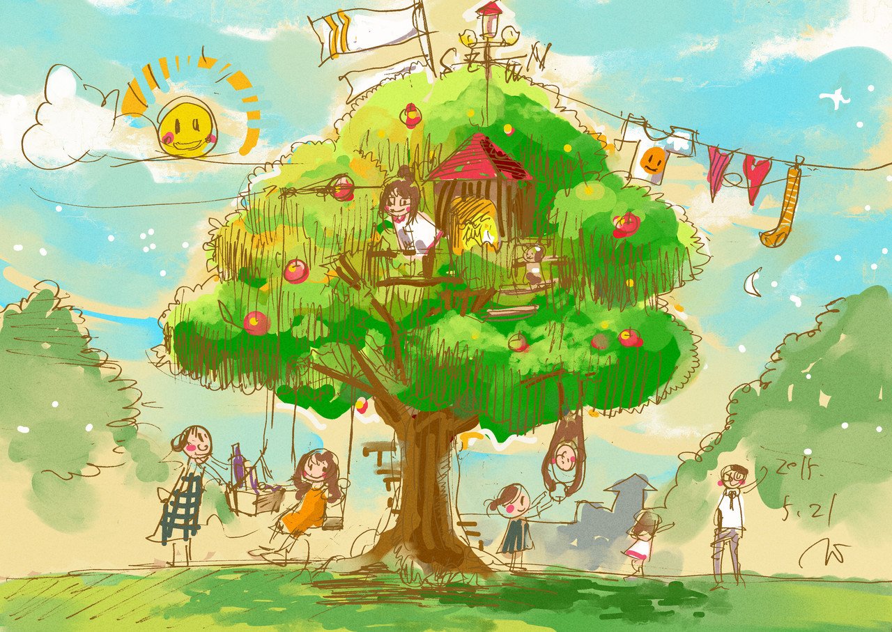 バウムテスト 植木まみすけ 漫画 イラスト 文章 Note バウムテスト 植木まみすけ 漫画 イラスト 文章 Note