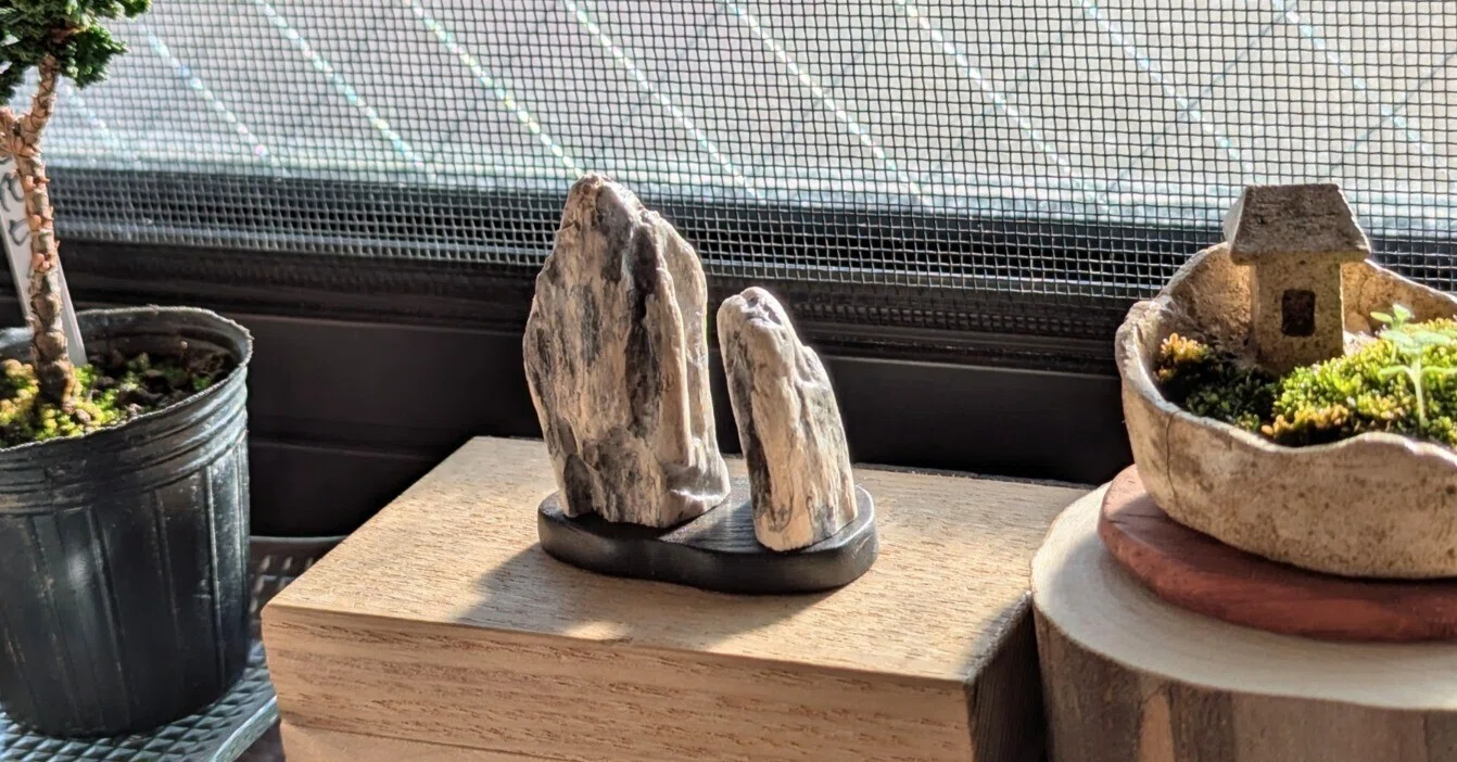 水石が欲しくなったので自分で作った｜シカクガング