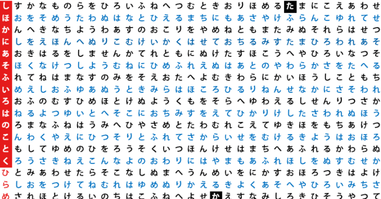 じぼかにあそぶいろはのごとく 高濱 Note