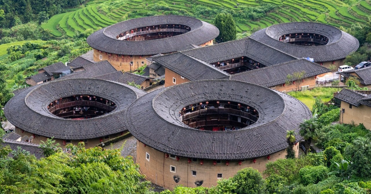 中国土楼　客家 版築建築 福建土楼 福建土楼の泊まり方｜plo