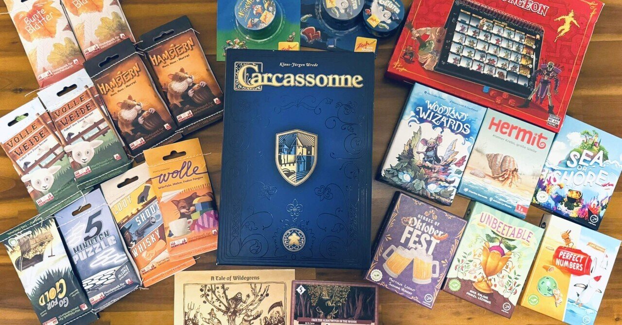 2024年に手に入れたボードゲームのLog｜NEO枯山水