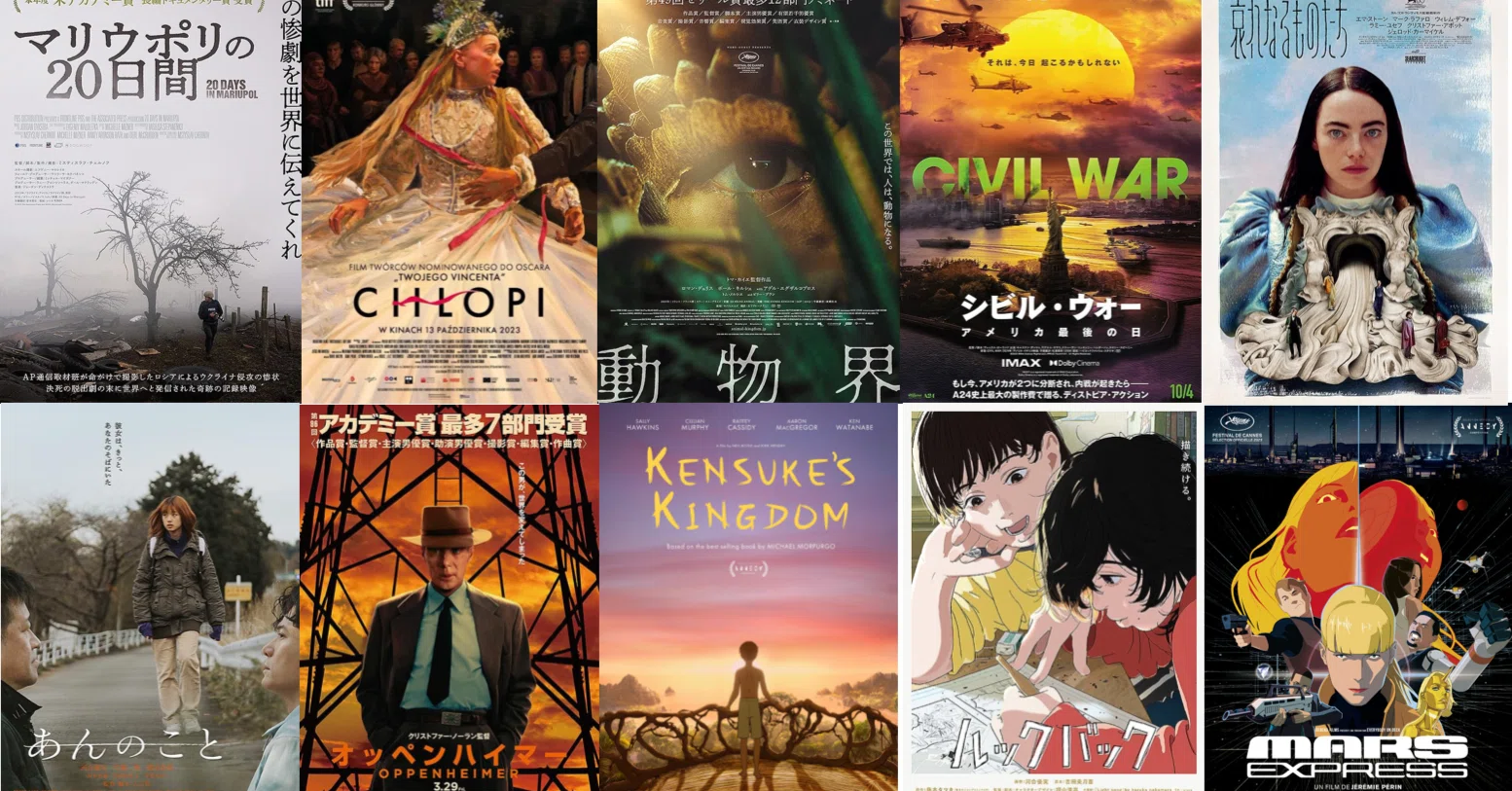 2024年鑑賞映画ランキングベスト115｜ネジムラ89 / アニメ映画ライター