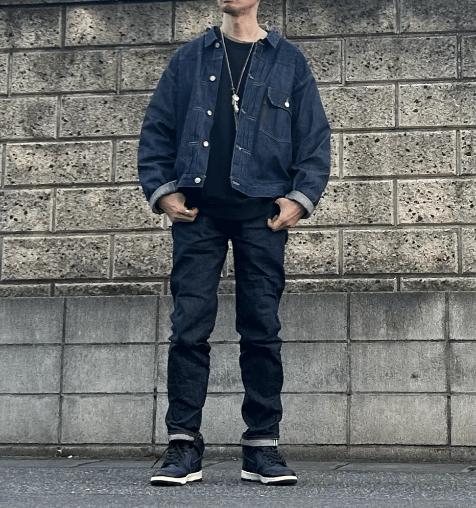 506XXのT-Backも育てる〜リジッドの水通しと糊付け、着用 506XXのT-Backも育てる〜リジッドの水通しと糊付け、着用