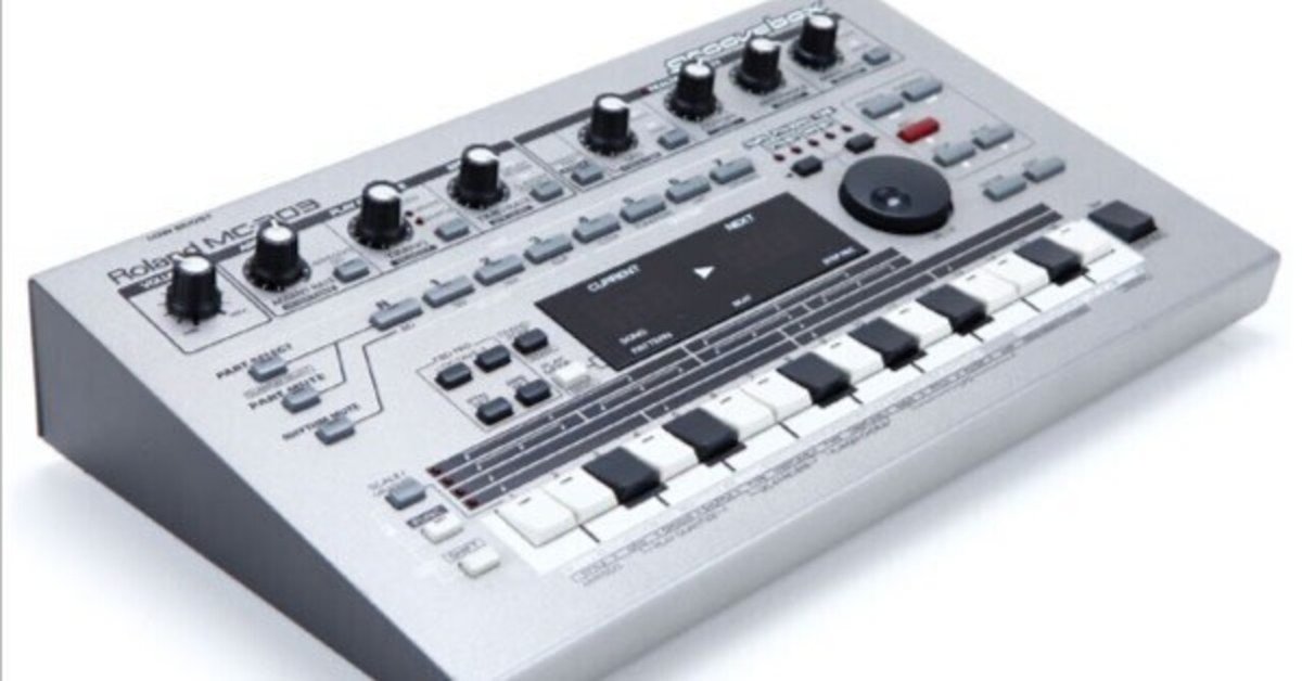 MIDI虚無機材史 #31 Roland Groovebox MC-303+専用ケース(1996