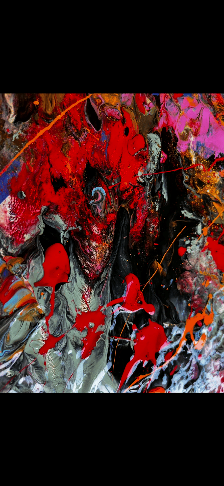 SALE‼️幸福を呼ぶペンキアート『沖縄のピカソ』小波津有希さん 原画