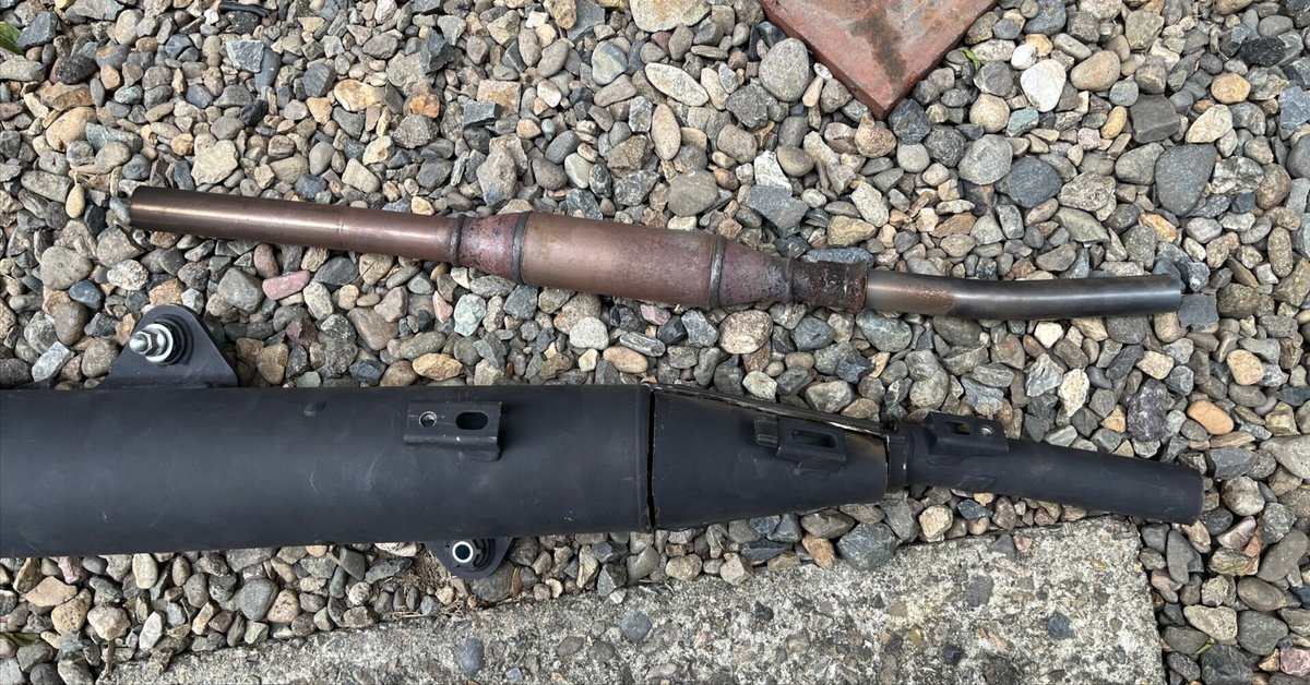 超爆安 CT125ハンターカブの純正マフラーを破壊する_Vol.02｜chomphoo パーツ