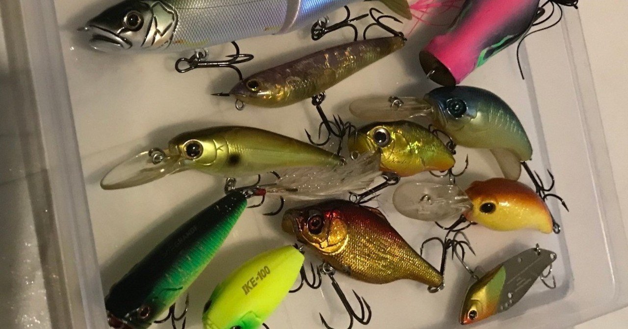 Ⅶ-ⅰ.必ず持っていきたいルアー〜ハード編｜初心者による初心者のため
