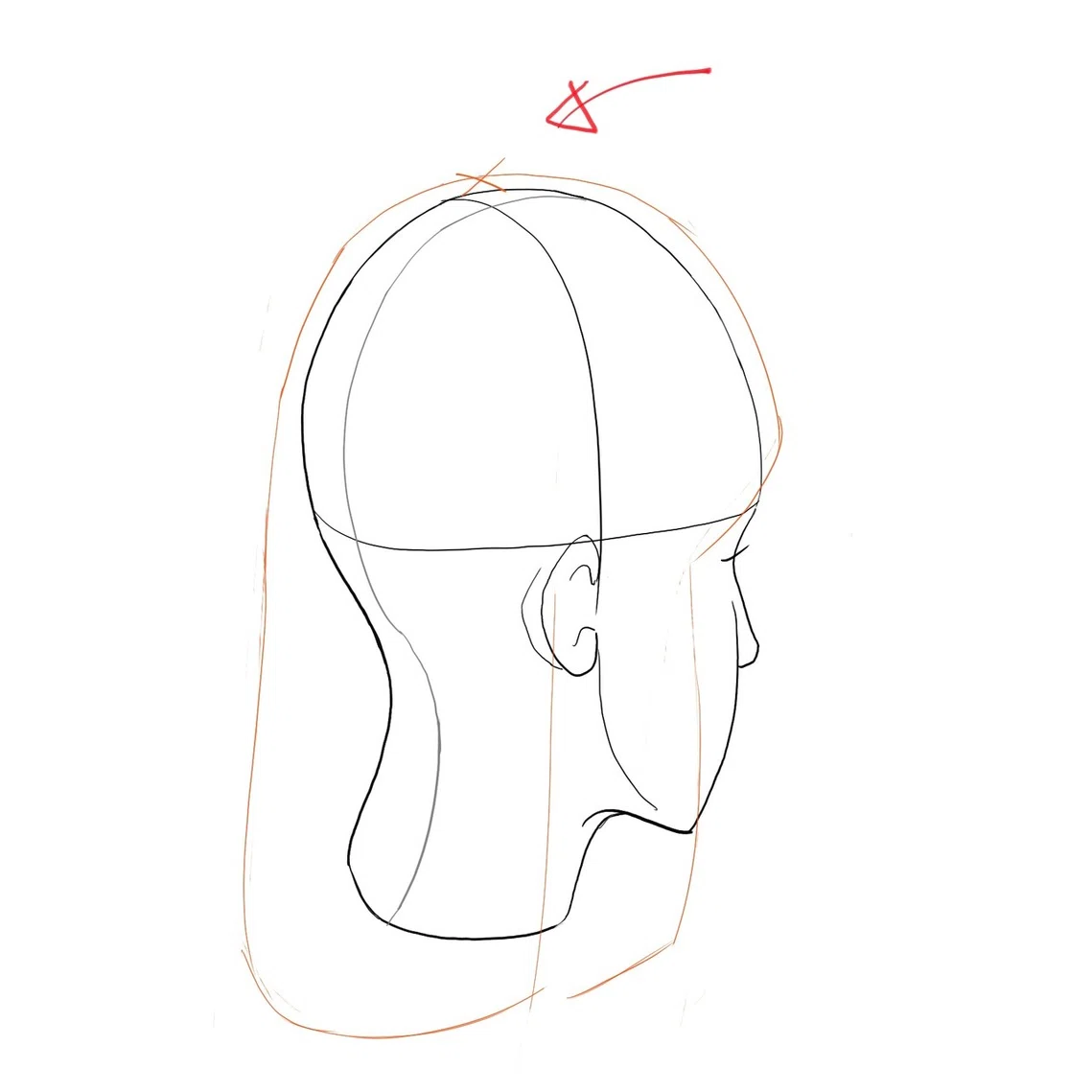 初心者用 奇麗な髪の毛の描き方 人体編 イラストlabo 能登ケイ Note