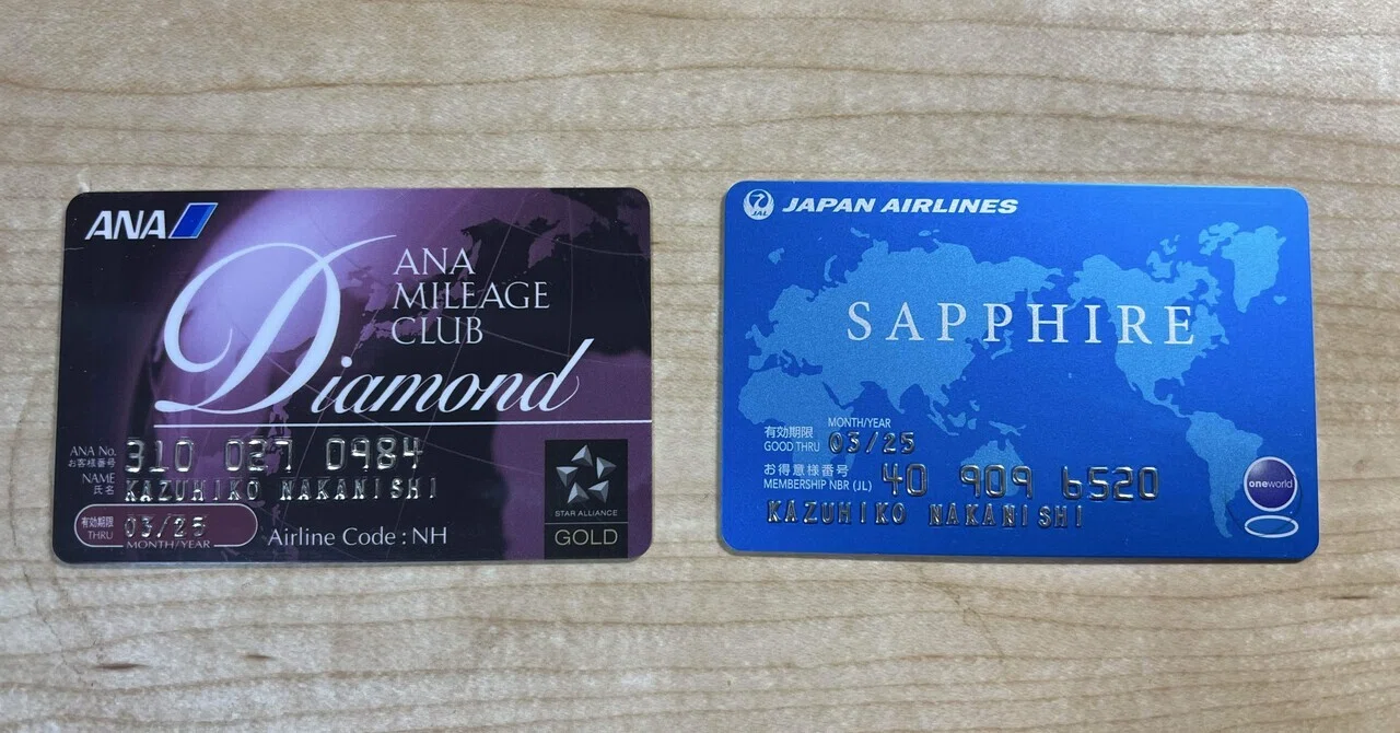 ANA][JAL]2024年搭乗記録～ステイタス二刀流への道～｜中西一彦