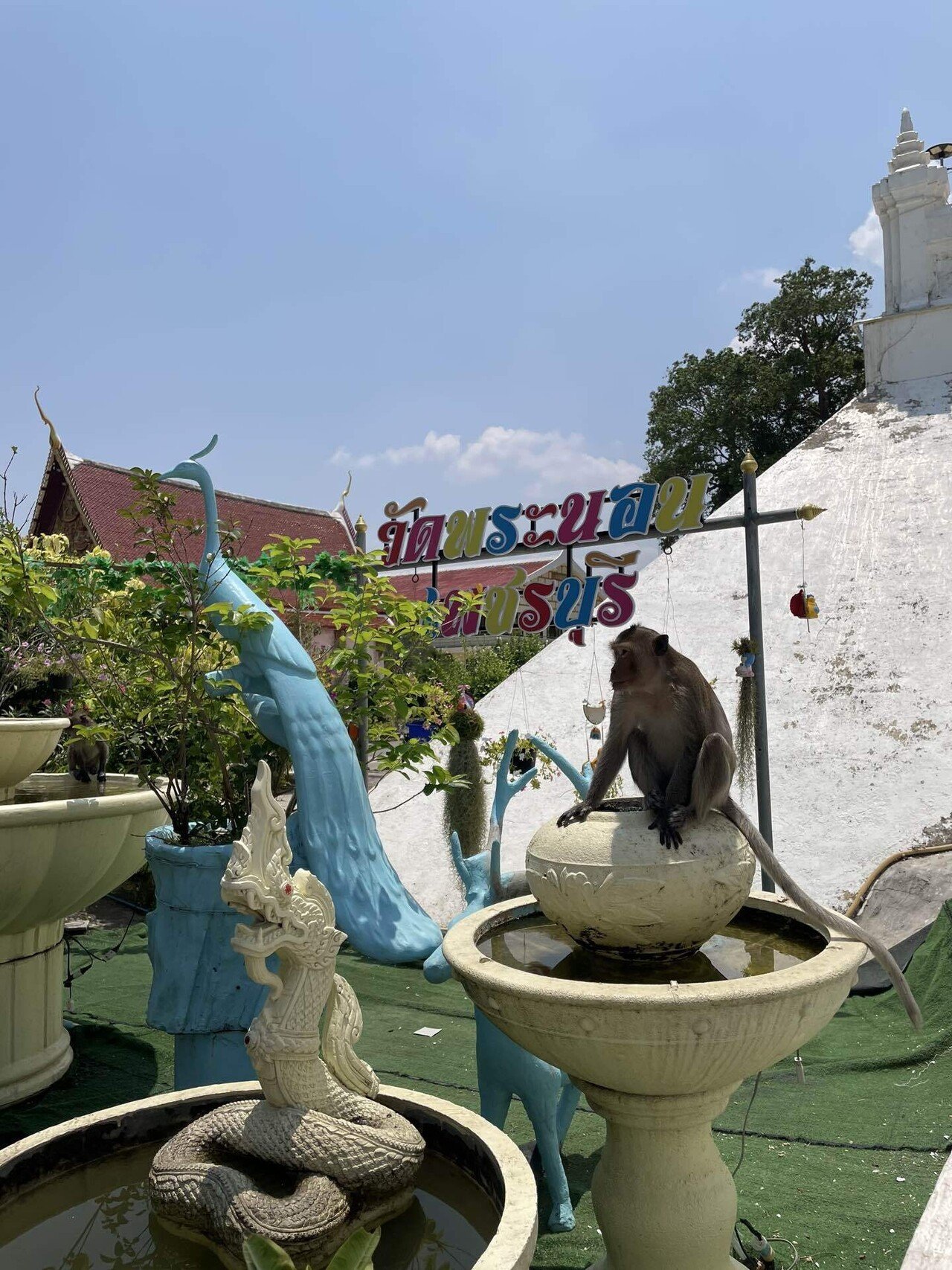 ワットプラノーン】涅槃仏の形って作られた時代や国によって違うねん