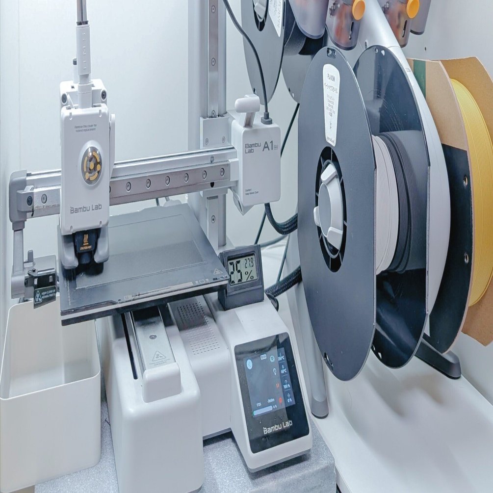 IKEAの棚で3DプリンタBambuLab A1 Miniのエンクロージャーを作る｜fixsenia