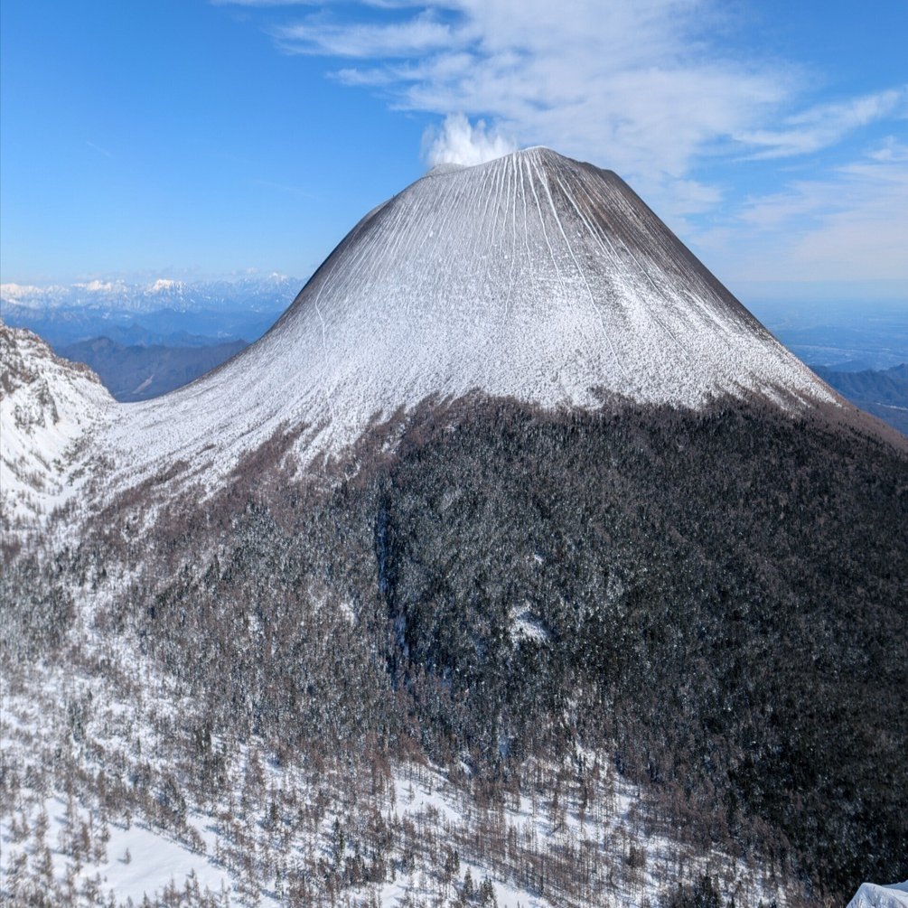2024.12.30 黒斑山の登山記録｜lightkun