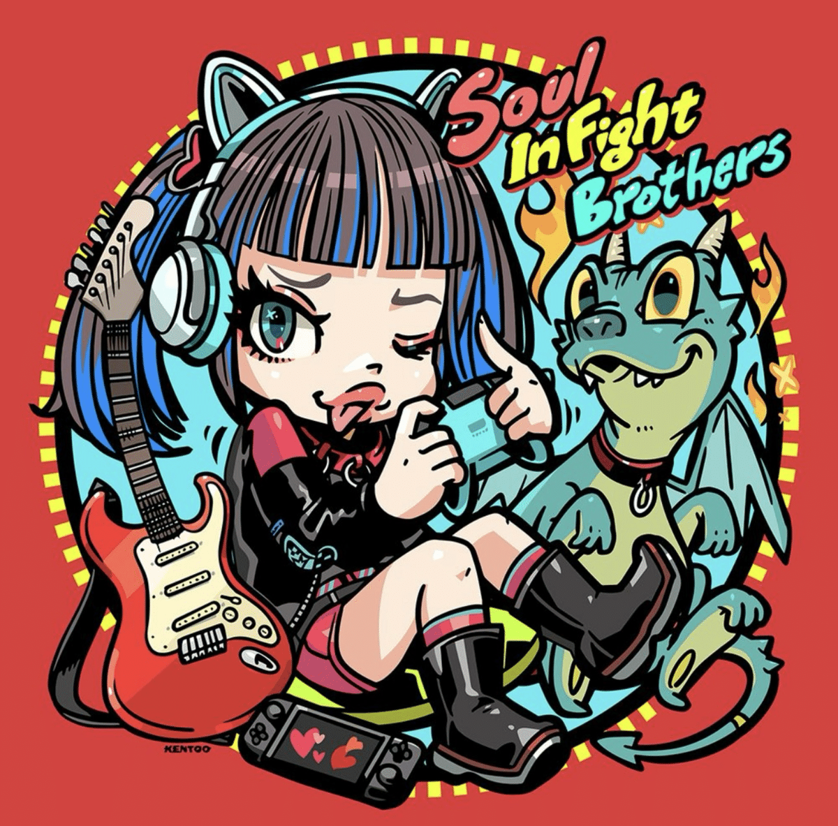 岡本りん 生誕Tシャツ制作！ お仕事紹介｜KENTOO