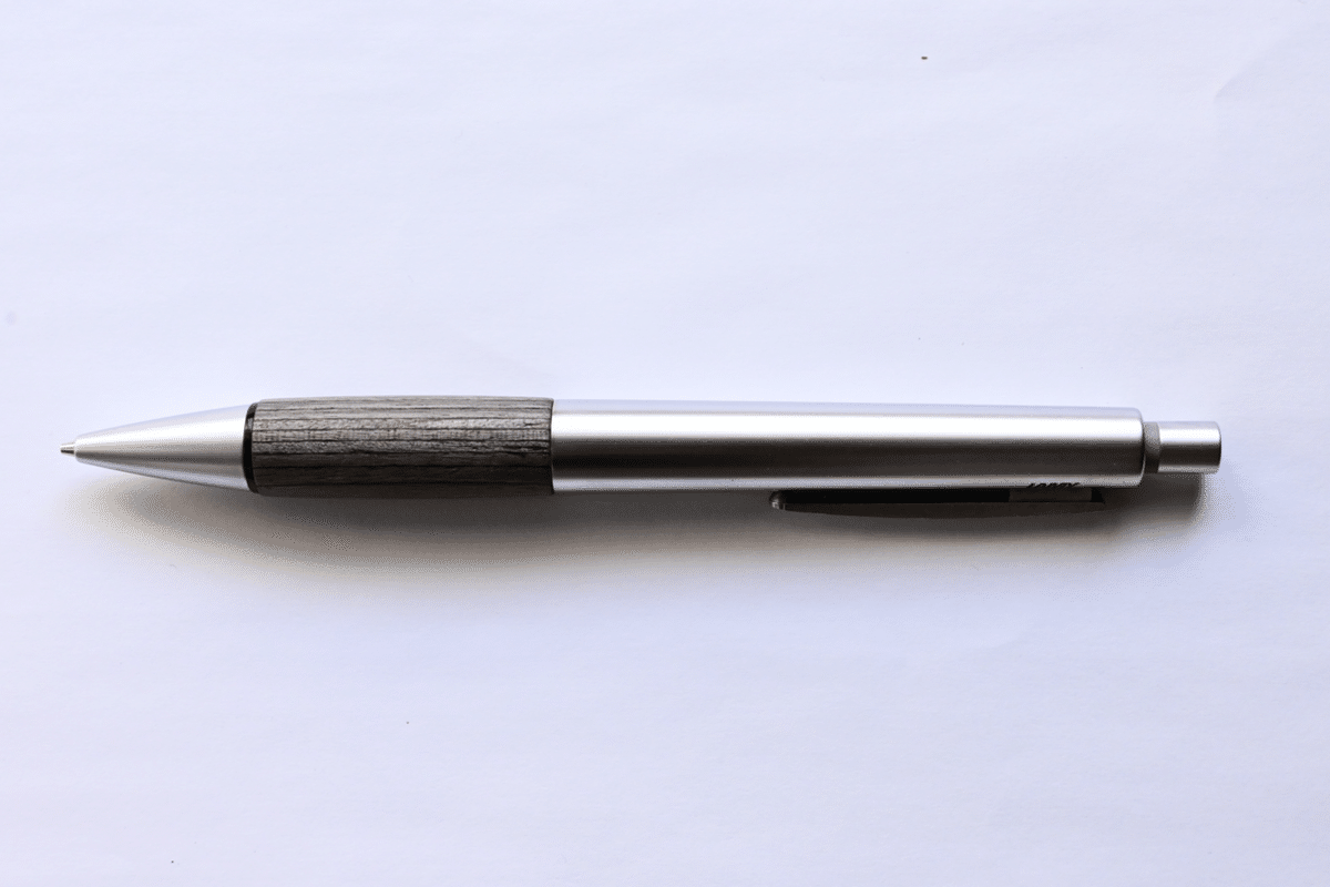 Lamy Accent Mechanical Pencil in Aluminum Grey with Wood