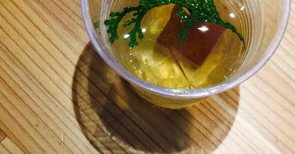 林業barカクテルレシピ ヒノキリキュール 竹内 優二 Note