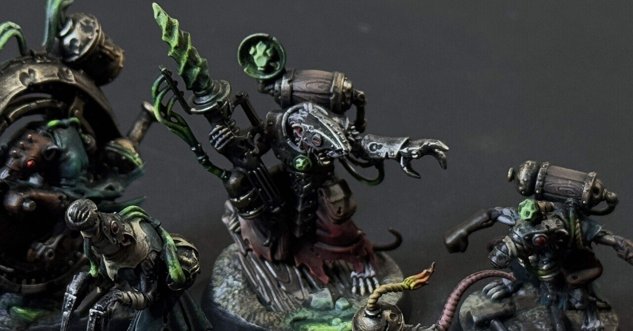 WHミニチュア日記】「ジキットの穴掘り隊」完成の巻。｜ワッキー