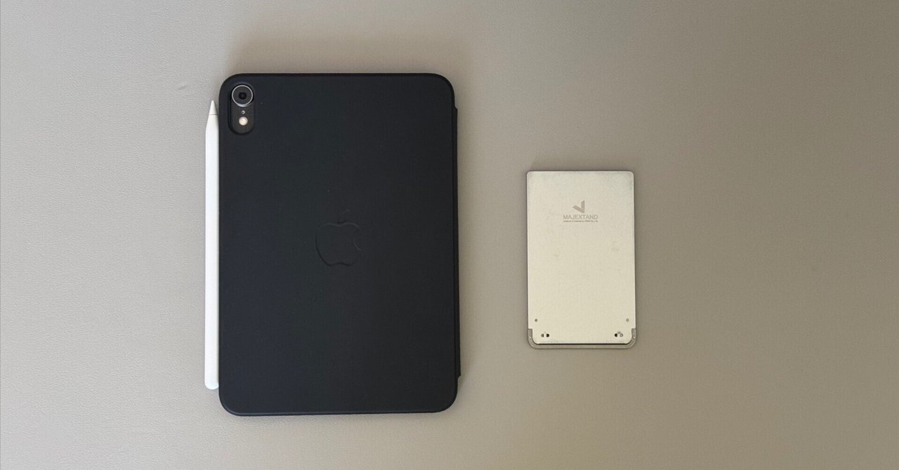 iPad mini 第7/第6世代用 Smart Folio チャコールグレイ（iPad