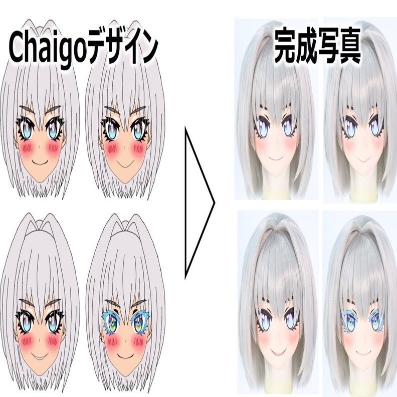 初心者が オリジナル美少女着ぐるみマスク をお迎えする話ー3｜Chaigo