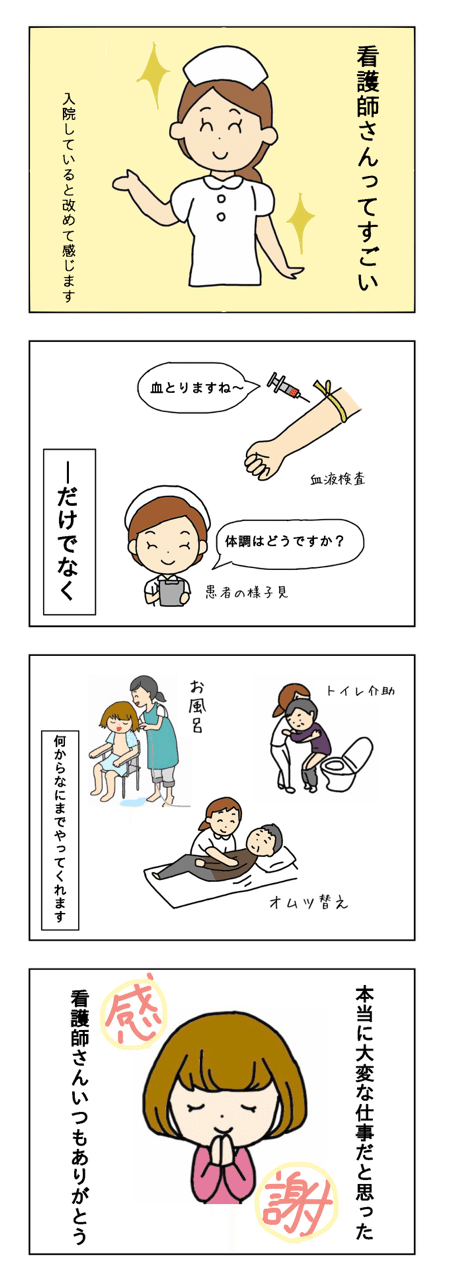 看護師さんはすごいです Mainichi Maro Note