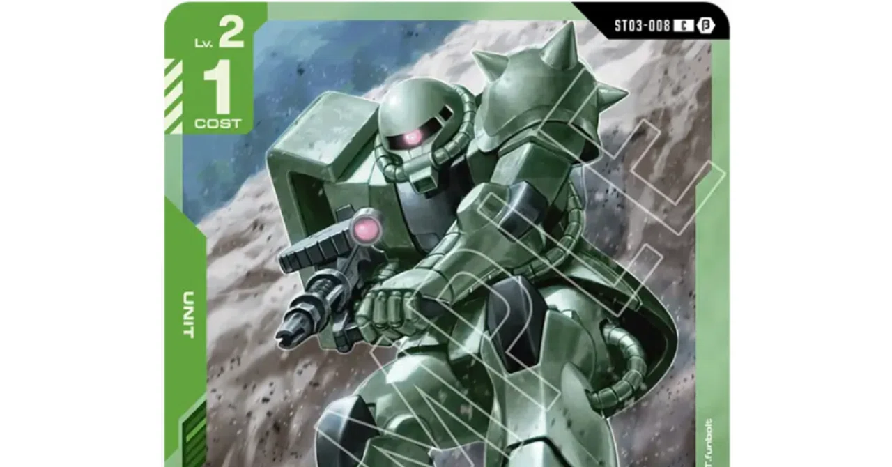 ガンダムカード評価：ザクⅡ｜Exam