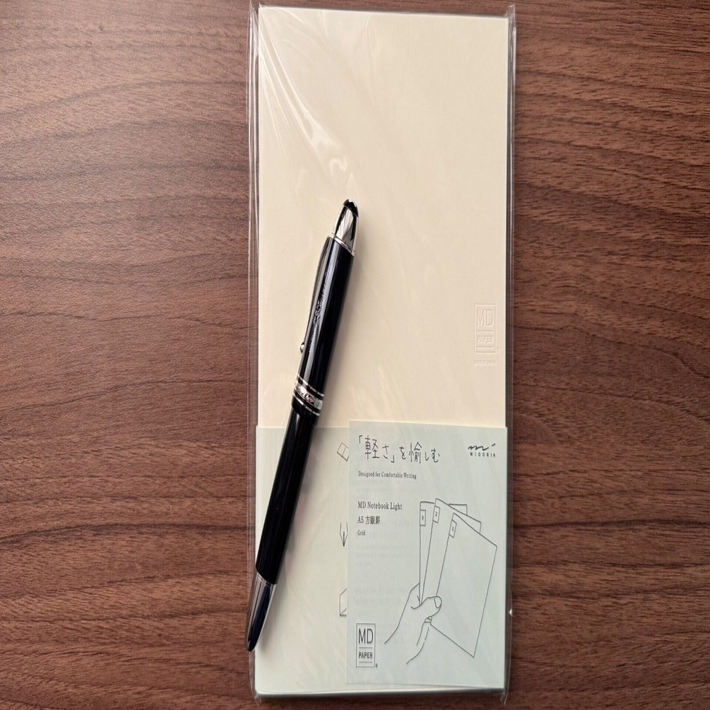 人事のプロのノート選び】モンブランのインクとの相性が1番良い紙を