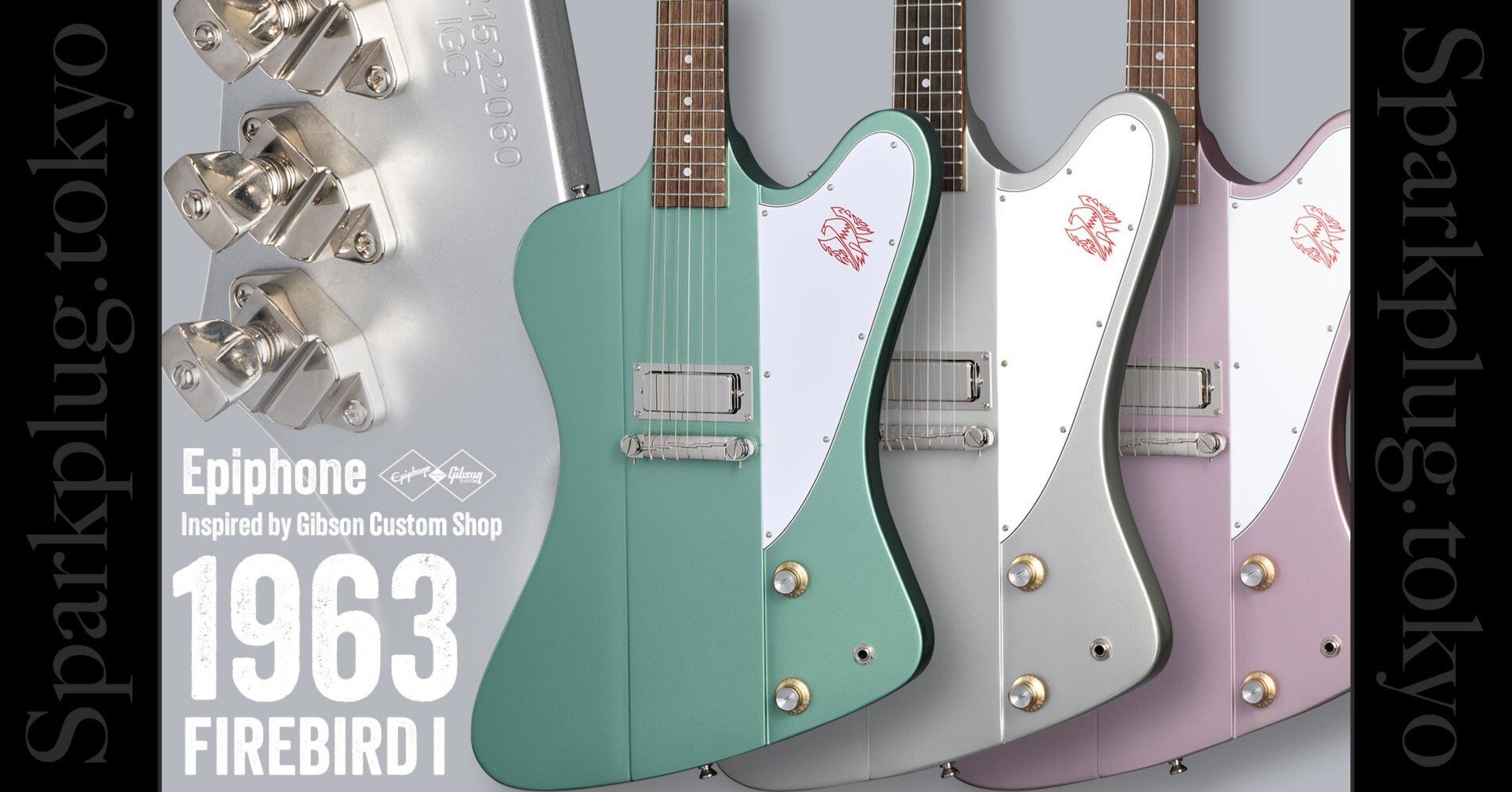 【超美品】Epiphone Fire Bird 1997年製 ハンドクラフト 三色揃い踏み！待望復刻のエピフォンによる超本格1963年スタイル