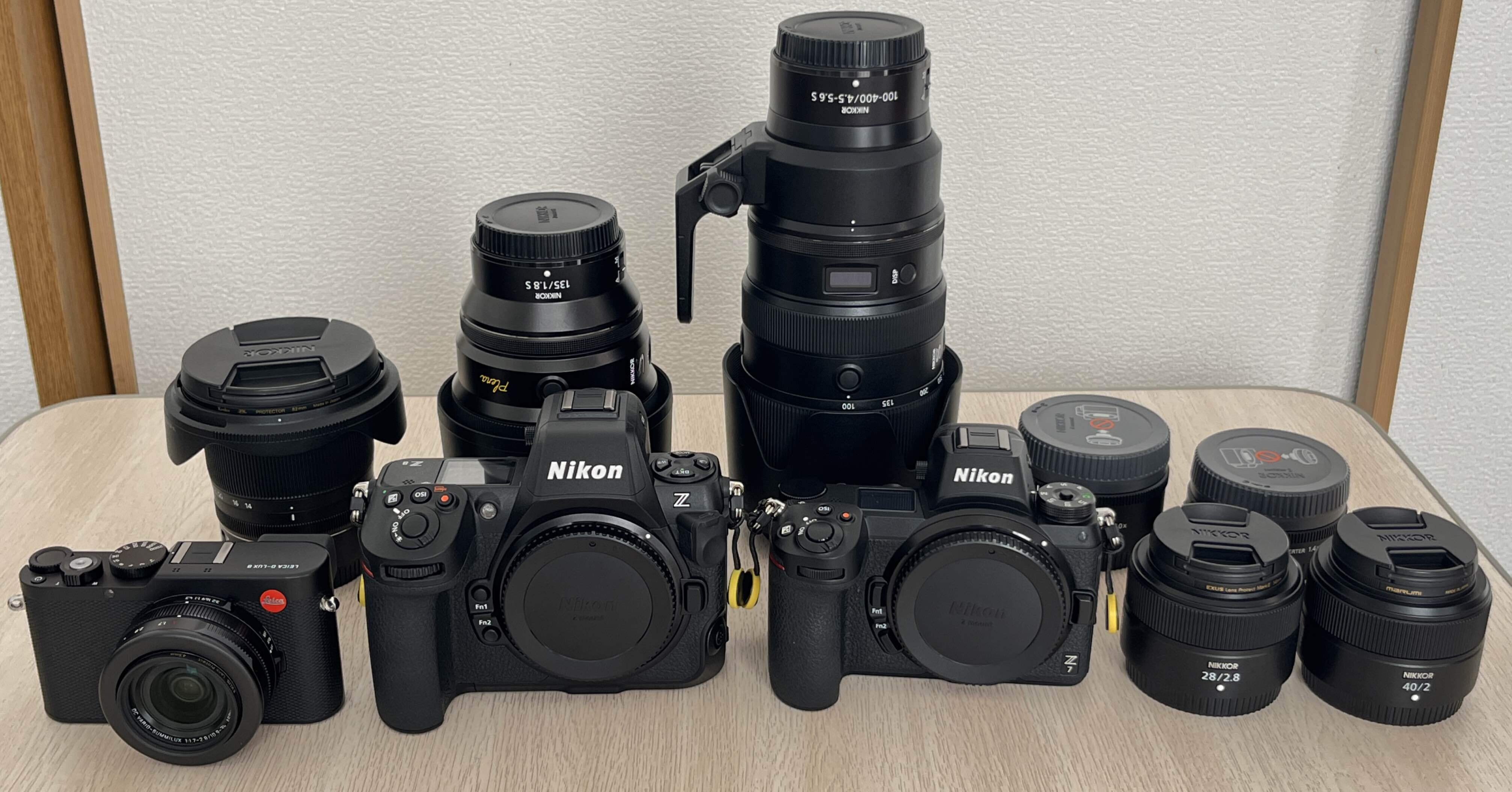 2025年スタート時のカメラ機材たち #61｜たざえもん