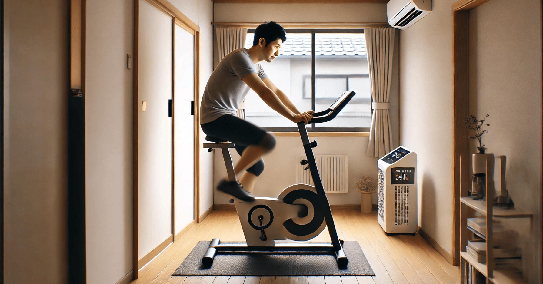 簡易式フィットネスバイク「BARWING BW-FNB01」を買ってみた｜はるきんぐ