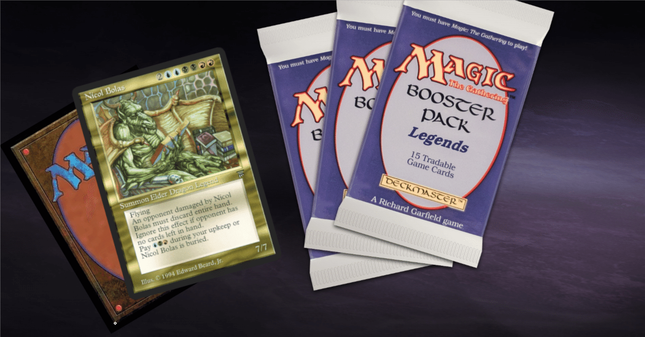 レジェンド/Legends』特殊な封入と《ニコル・ボーラス/Nicol Bolas》｜John