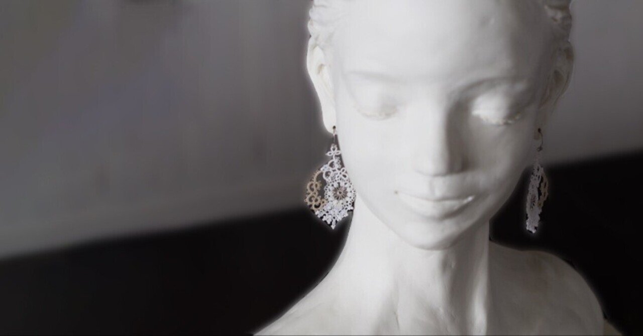 国内作家様『みかづき鏡』タティングレース　kamacosan.様　定価3万2千円 国内作家様『みかづき鏡』タティングレース kamacosan.様 定価3万2千円