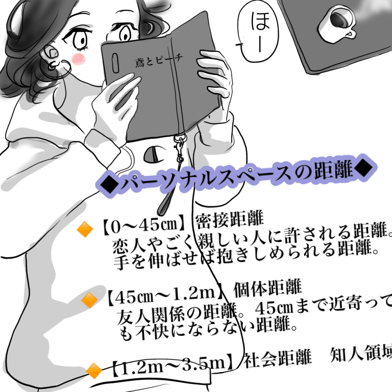 鳶とピーチ 03 パーソナルスペースの距離 鳶とピーチ Note