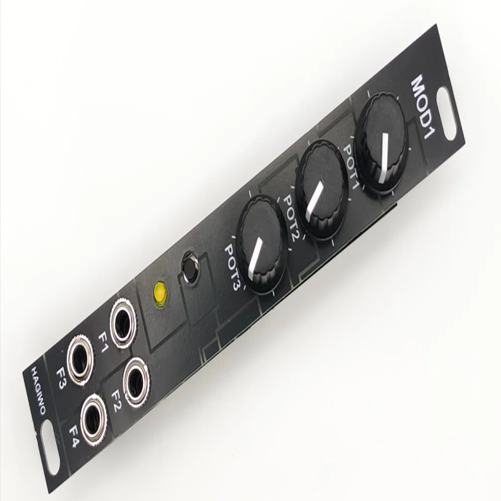 HAGIWO MOD1 : Tap Tempo Clock| DIY Eurorack Modular Synth｜HAGIWO