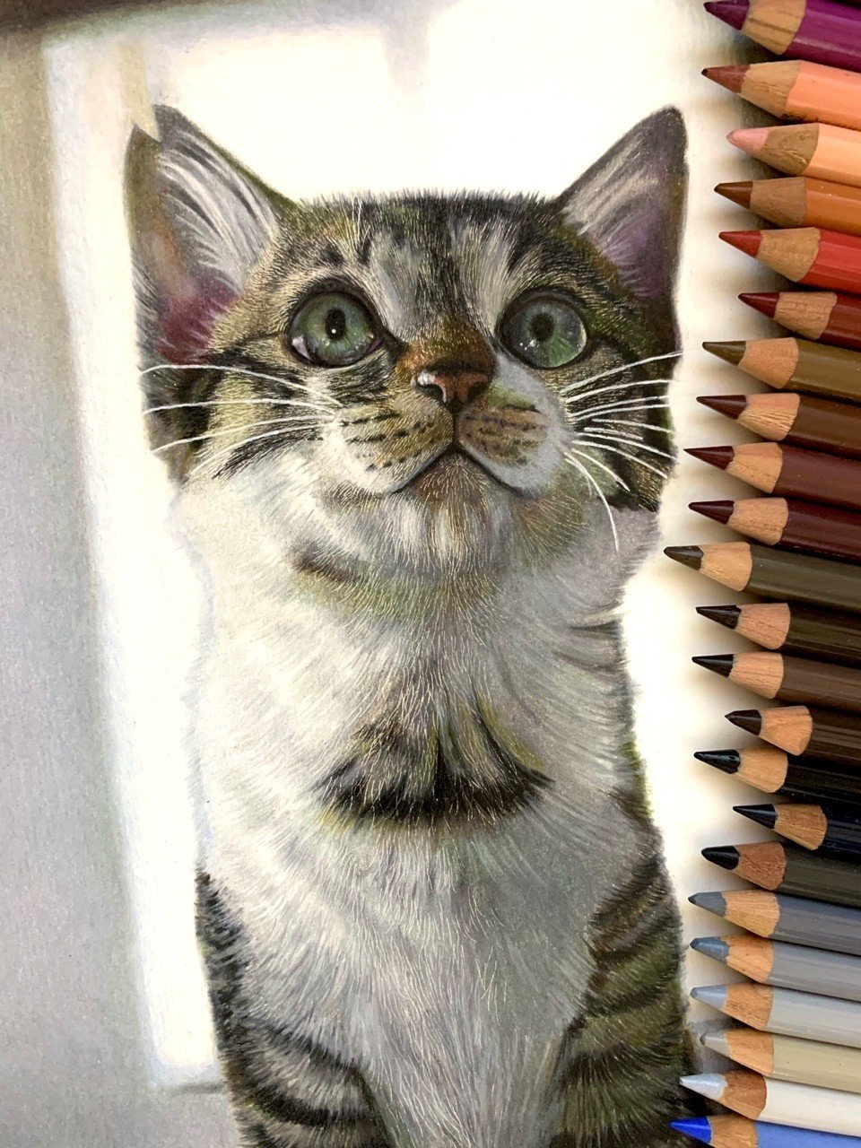 新作人気 鉛筆画 迷い猫シリーズ ロボキャト編 bykojirestaurante.com.br