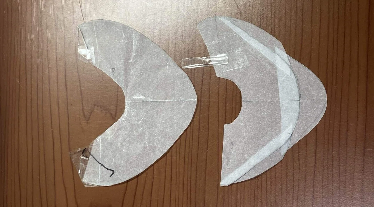 るかっぷ用ケープを作った。（型紙の作り方など）｜カイエ