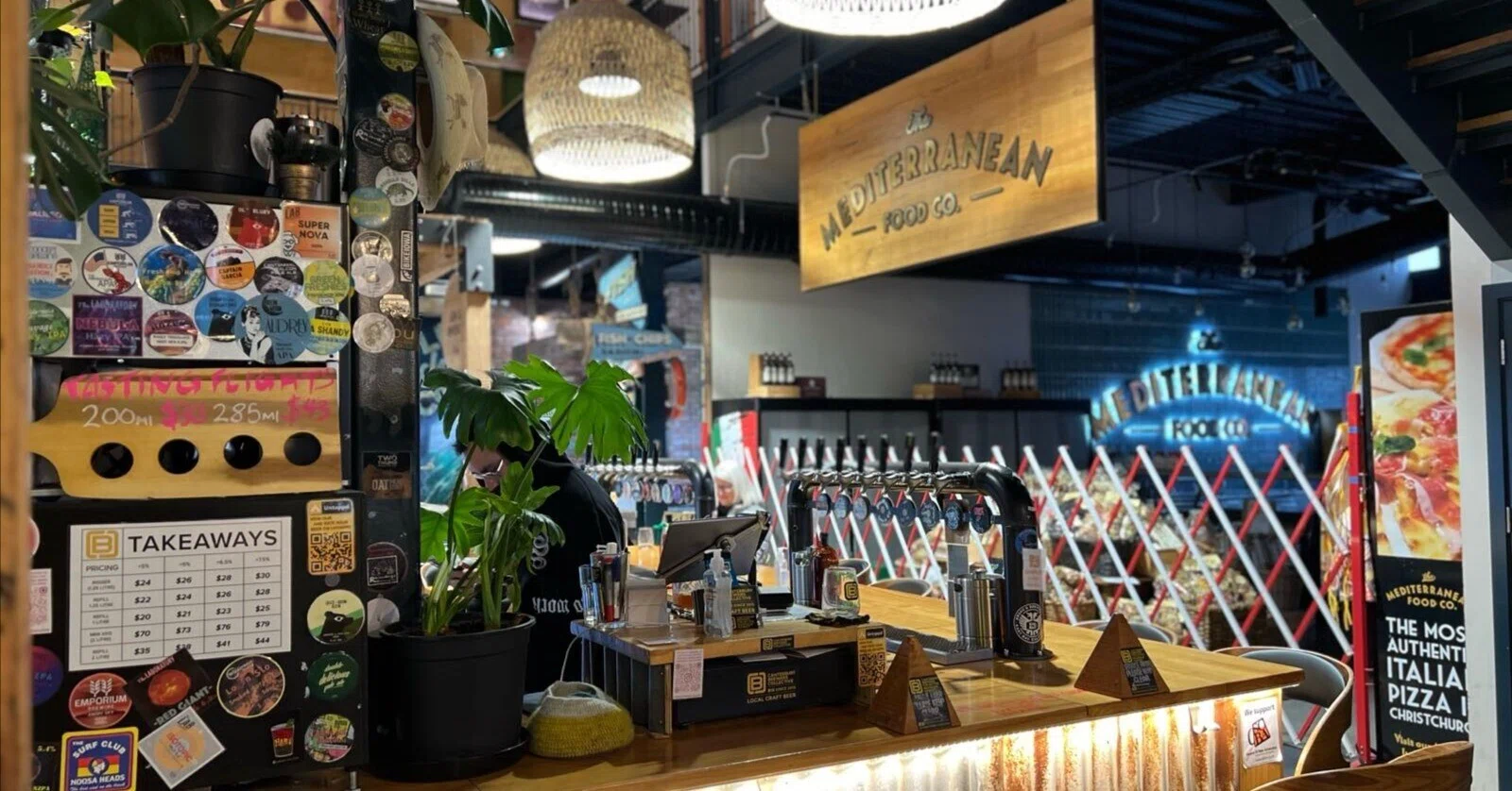 クライストチャーチ】おしゃれ全開フードコート＆市場＆カフェ 