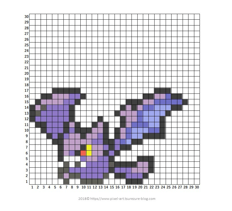 紙でドット絵を作る｜つづく