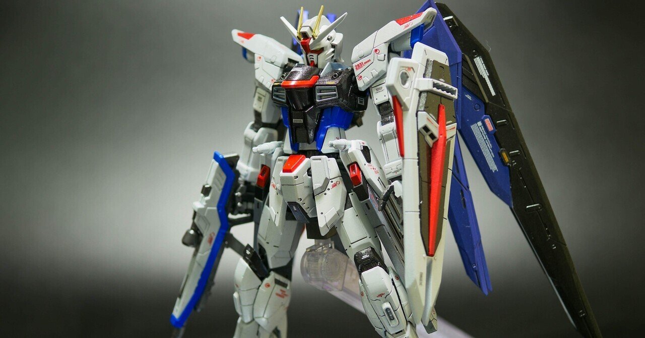 バンダイ RG 1/144 フリーダムガンダム 製作記｜Paidea