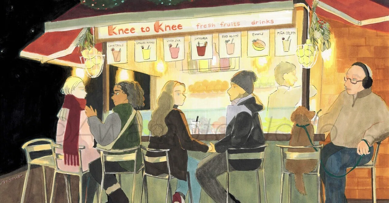 展示に出展するイラストを、展示前に公開し解説するという試み