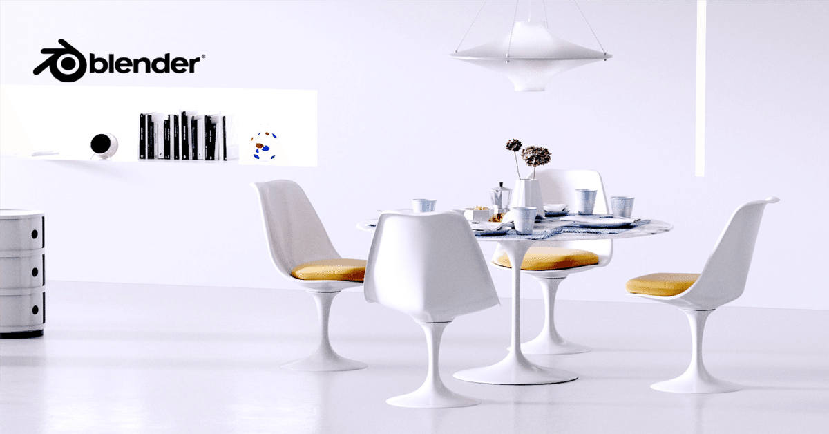 blender 家具セール 4.3 - Eero Saarinen｜木谷 修