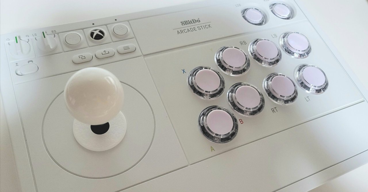8BitDoアケコンで分かったこと・三和のレバー取り付け成功｜のあ