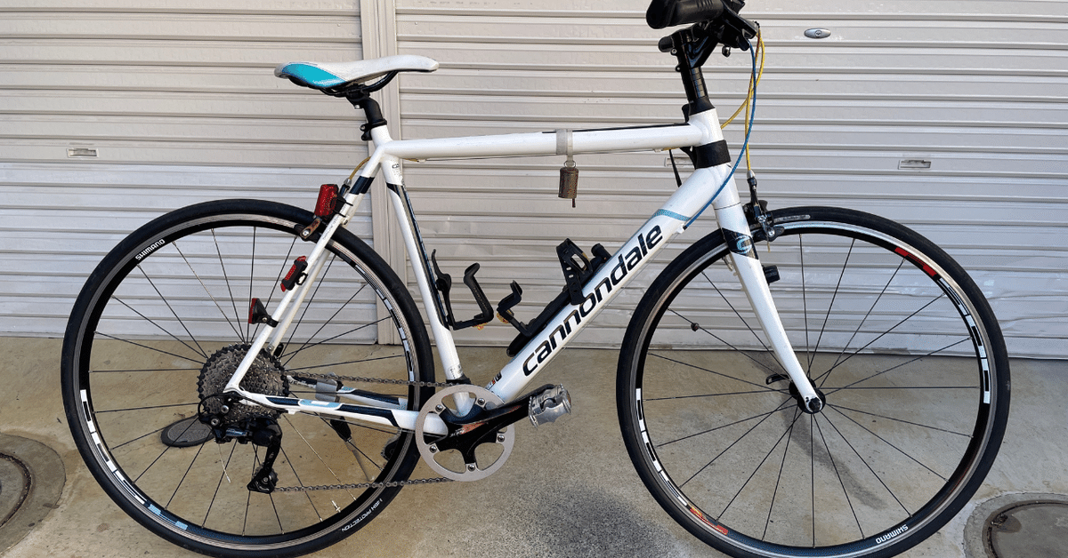 CANNONDALE CAAD12をカスタム！フロントシングル化でスッキリ