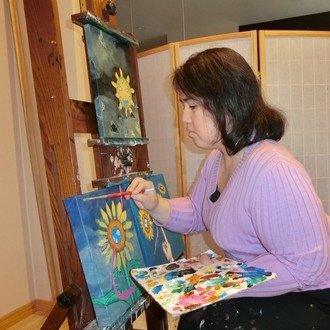 4種類のイーゼルを体験した私が書く イーゼル使用感 屋外用イーゼル編 加納真規子 Note 4種類のイーゼルを体験した私が書く イーゼル使用感 屋外用イーゼル編 加納真規子 Note