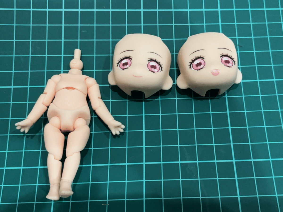 約13cm カスタムドール kkner BJD ウィッグ ねんどろいどボディ 【公式