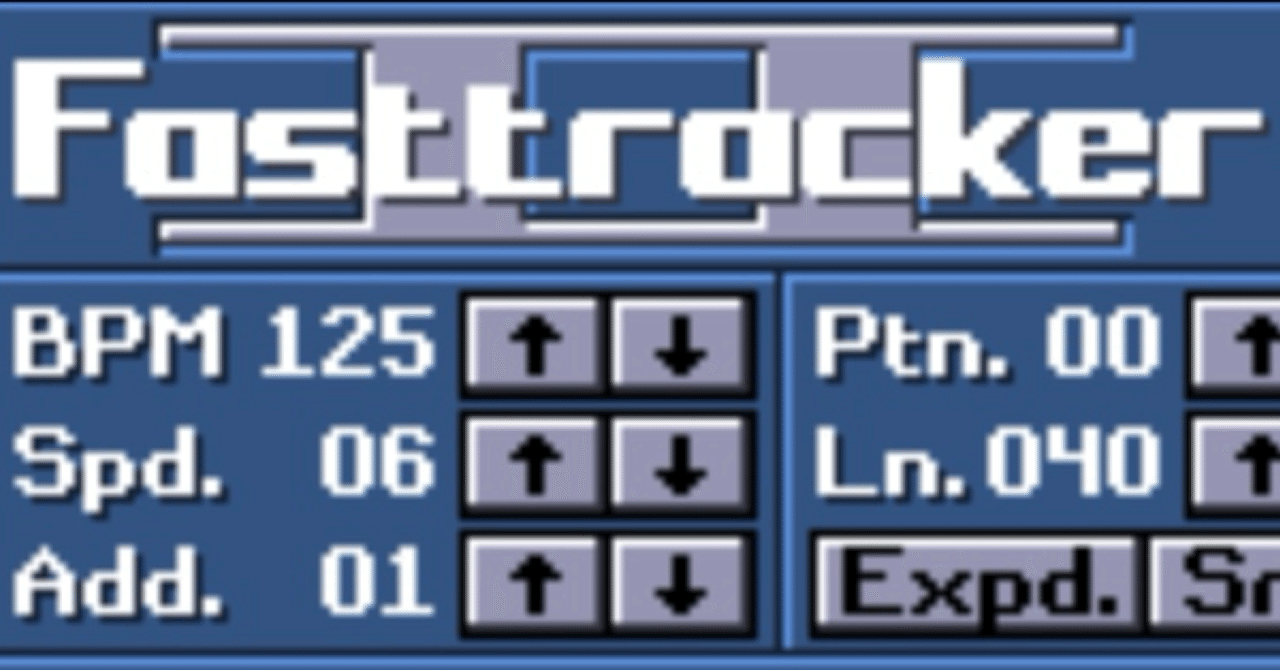 Fasttracker II clone 簡易マニュアル|K->