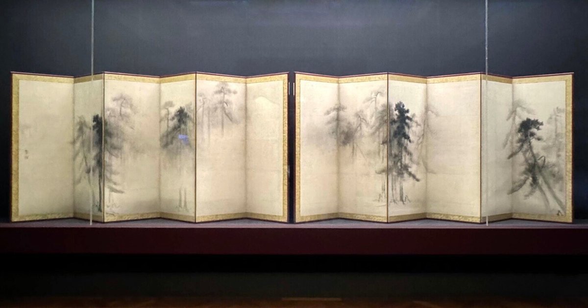 美術展2025#01】国宝 松林図屏風＠東京国立博物館｜mata