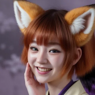 きつねのめがみ