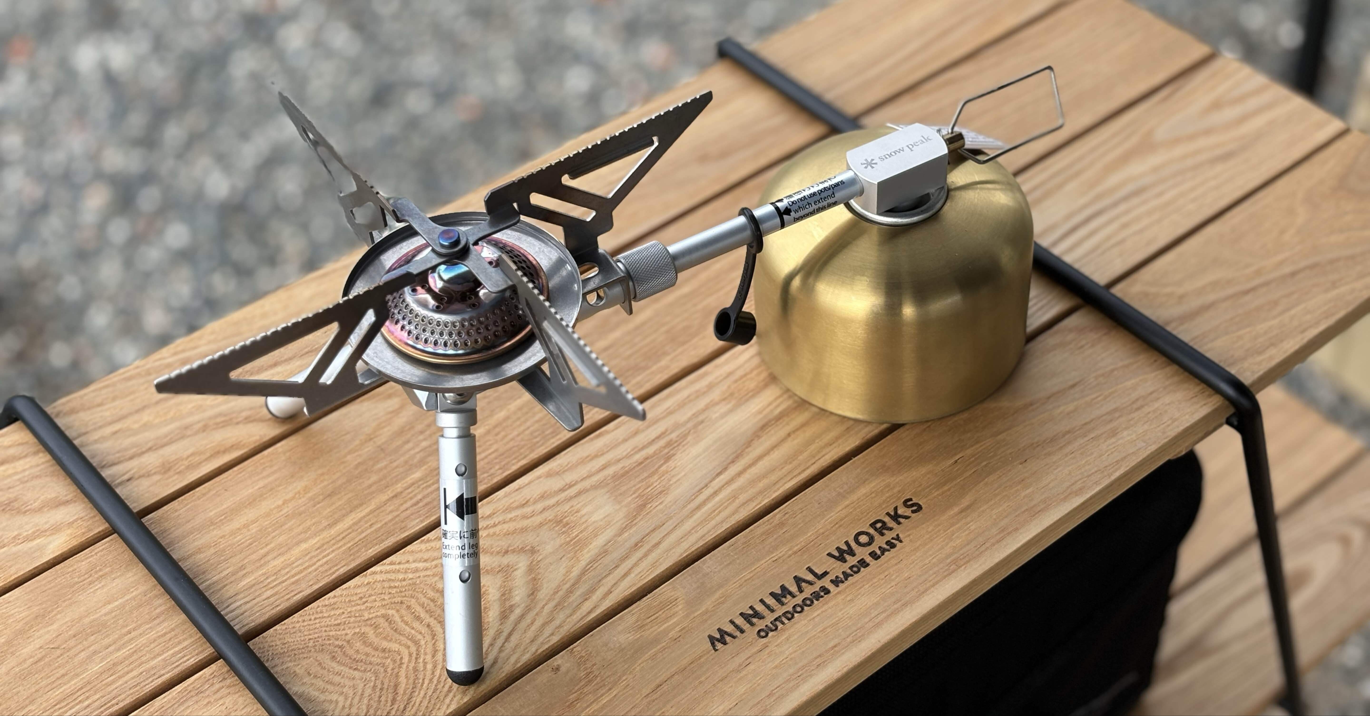 ギア紹介#53〕snowpeak ヤエンストーブ レギ｜めがねCAMP