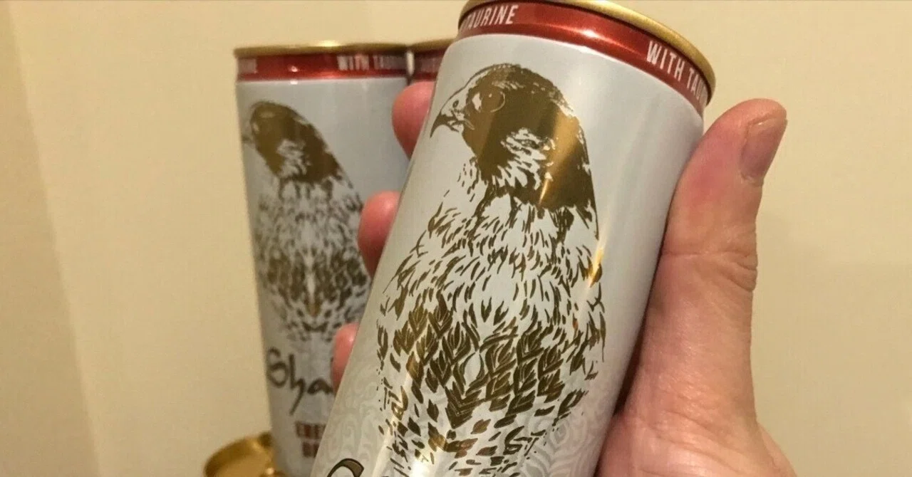 中東のエナジードリンク！ゲット🦅｜鷹鳥屋 明