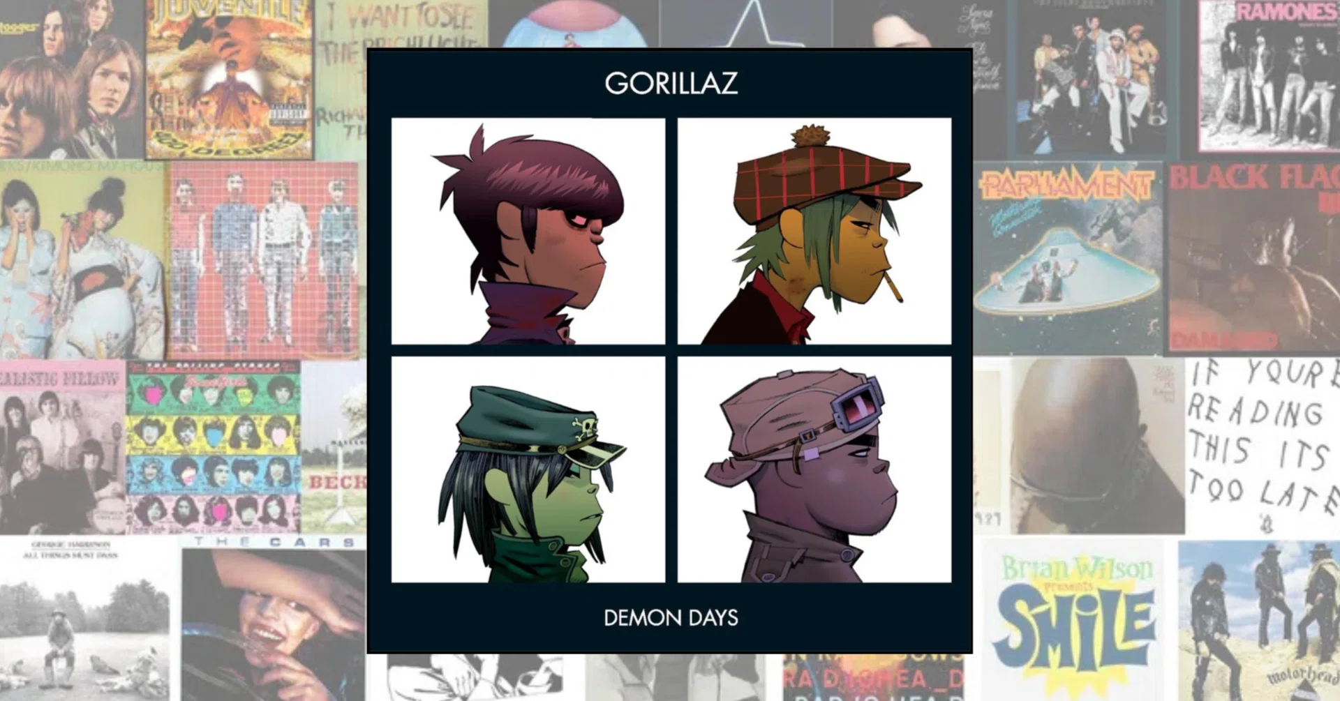 437位：ゴリラズ 『Demon Days』 ｜ 「歴代最高のアルバム」500選